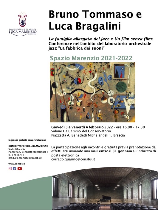 La fabbrica dei suoni - conferenze